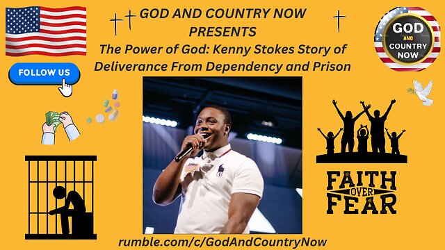 The Power of God: Kenny Stokes’ Story of Deliverance From Dependency and Prison — original episode artwork