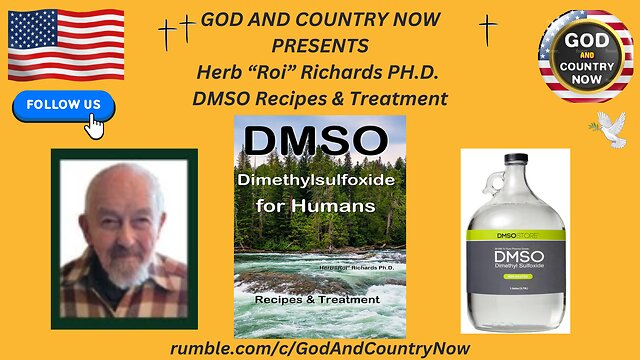 Herb “Roi” Richards — DMSO Recipes & Treatment — original episode artwork